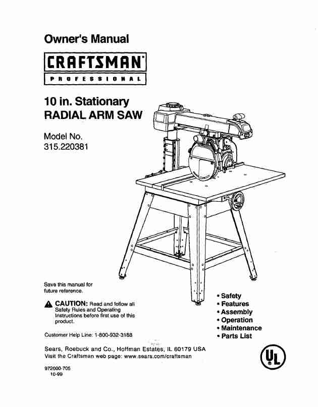 Craftsman Saw 315 220381-page_pdf